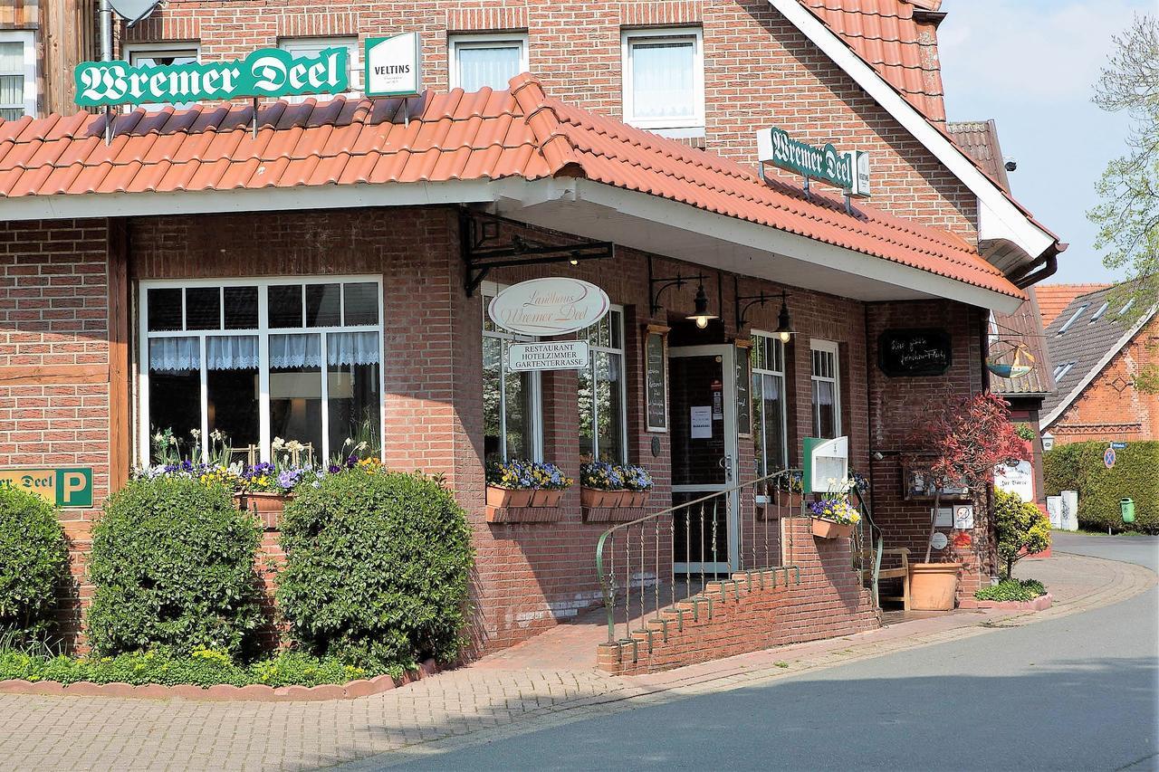 Landhaus Wremer Deel Hotel Wremen Buitenkant foto